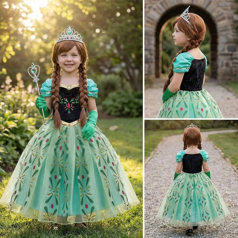 Frozen Anna Cosplay Dress for Kids– Enjouet