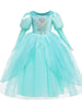 Robe de bal Enfant Princesse Ariel Bleue - Enjouet