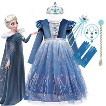 Robe de princesse Elsa Reine des neiges - Enjouet