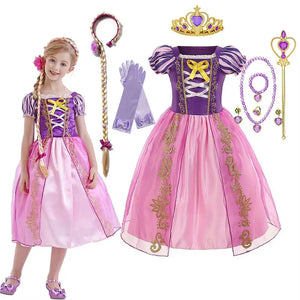 Robe princesse Accessoires aux longs cheveux