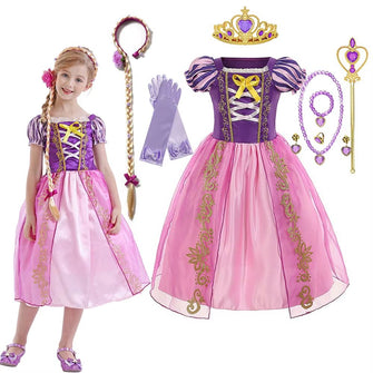 Robe princesse Accessoires Raiponce - Enjouet