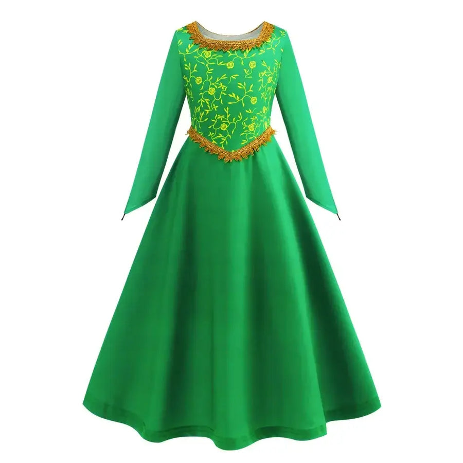 Princess Fiona Shrek Dress in Bright Green Enjouet Princess Fiona Shrek Dress in Bright Green Enjouet