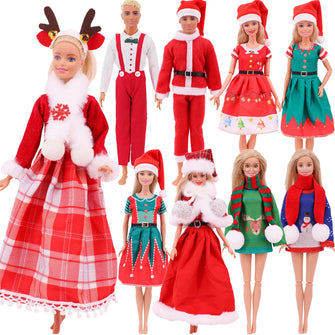 Robes Barbie Fete de Noel - Enjouet