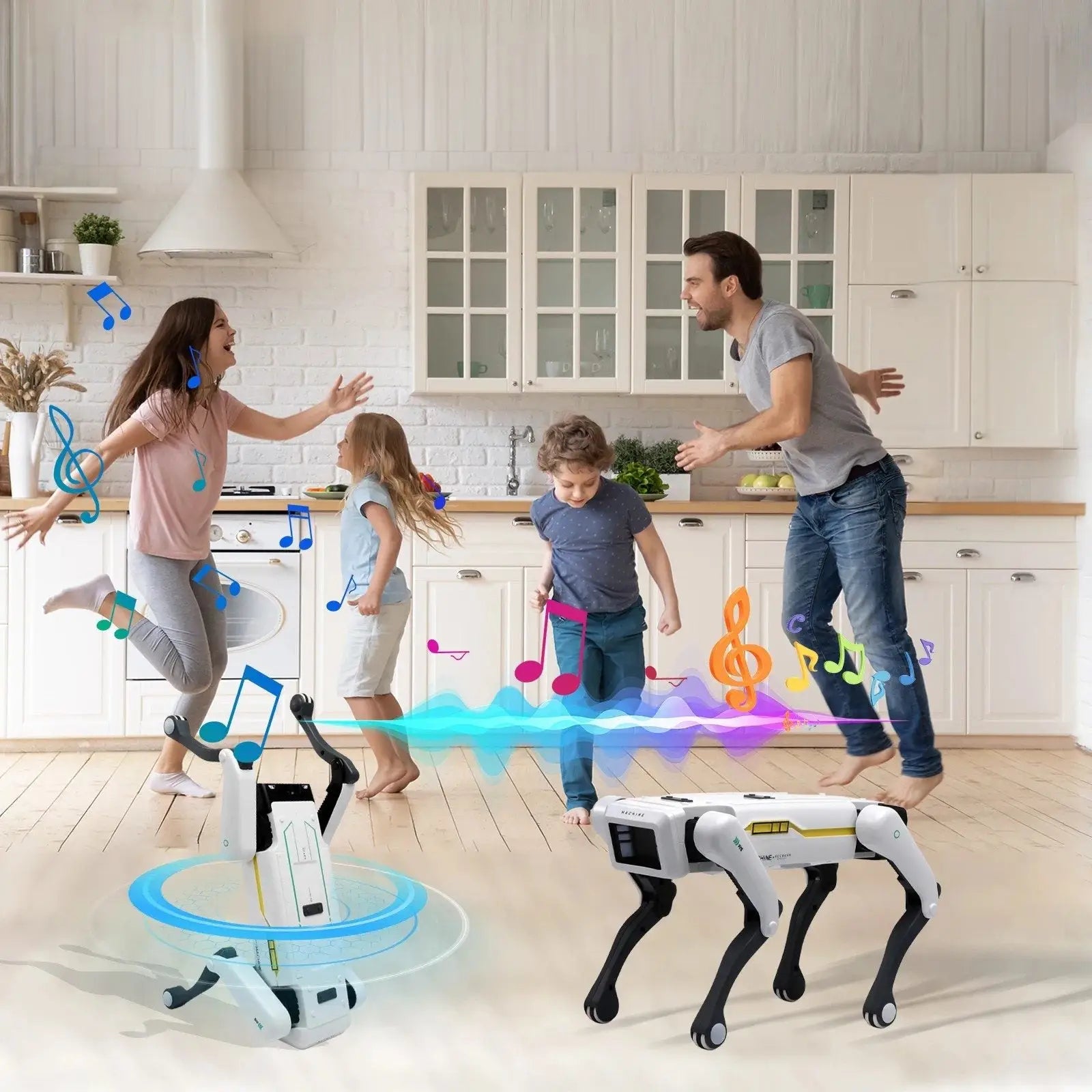 Intelligent AI Robot Dog