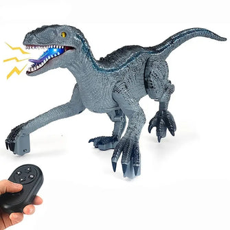 Robot dinosaure télécommandé avec lumière - Enjouet
