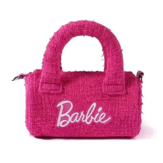 Sac à main cylindrique Barbie - Enjouet