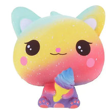 Squishy Chat Arc en ciel Anti Stress - Enjouet
