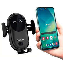 Support smartphone chargeur sans fil voiture - Enjouet