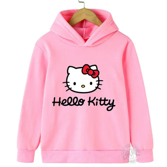 Sweat Capuche Hello Kitty Enfant - Enjouet