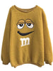 Sweat Pull Peluche M&M’s Femmes - Enjouet