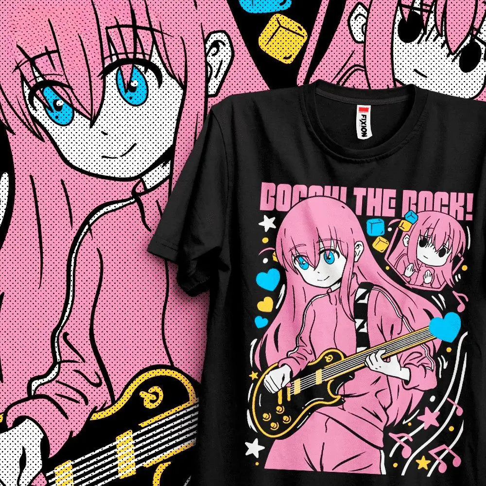T-shirt Anime Bocchi the Rock - Enjouet