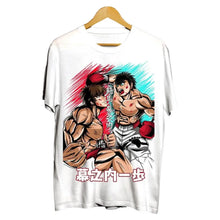 T-shirt Anime Ippo Vs Baki Boxing Gym - Enjouet