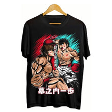 T-shirt Anime Ippo Vs Baki Boxing Gym - Enjouet