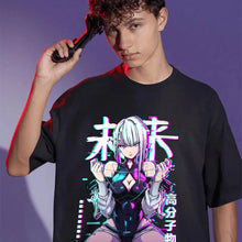 T-Shirt Anime Lucy Cyber Coton - Enjouet