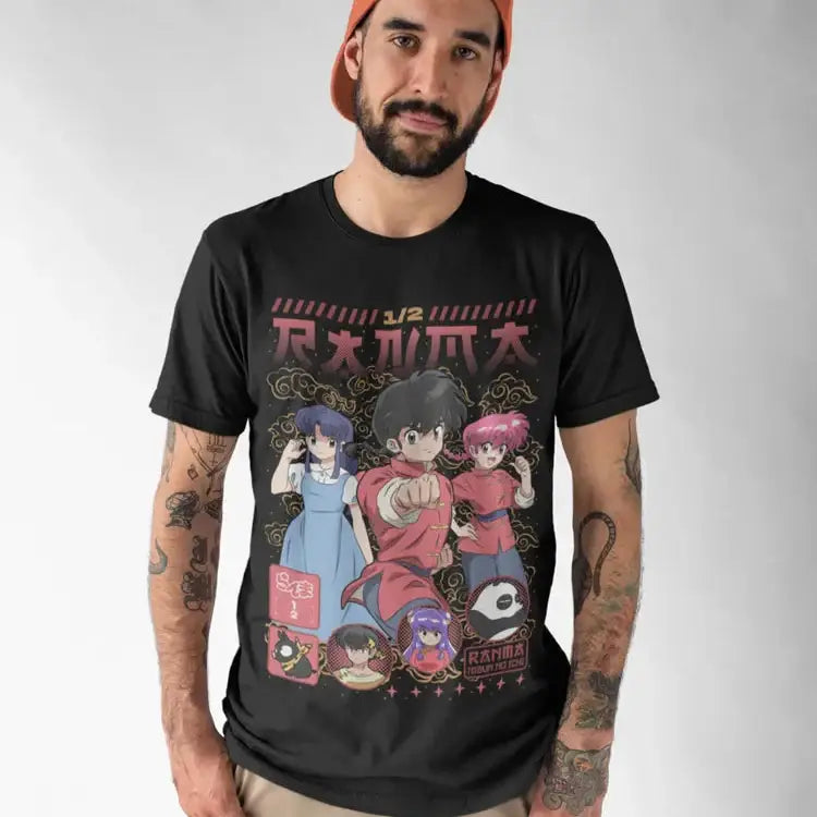 T-shirt Anime Ranma 1/2 Coton - Enjouet