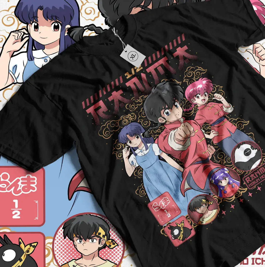 T-shirt Anime Ranma 1/2 Coton - Enjouet