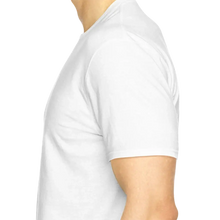 T-shirt blanc unisexe en coton avec col rond et manches courtes illusion canard ou lapin