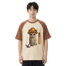 T-shirt Chat Minecraft Unisexe - Enjouet