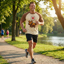 T-shirt Chien Coeur Pixel - Enjouet