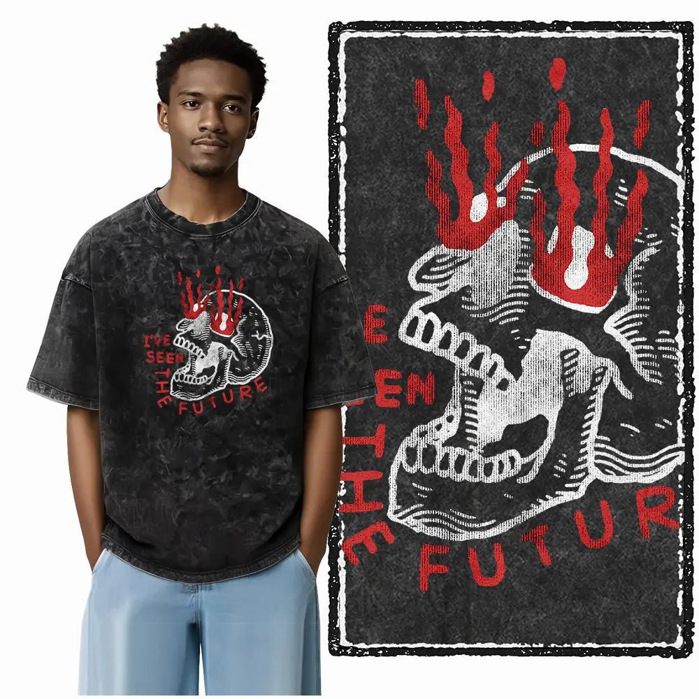 Cotton T-shirt "I've Seen the Future"