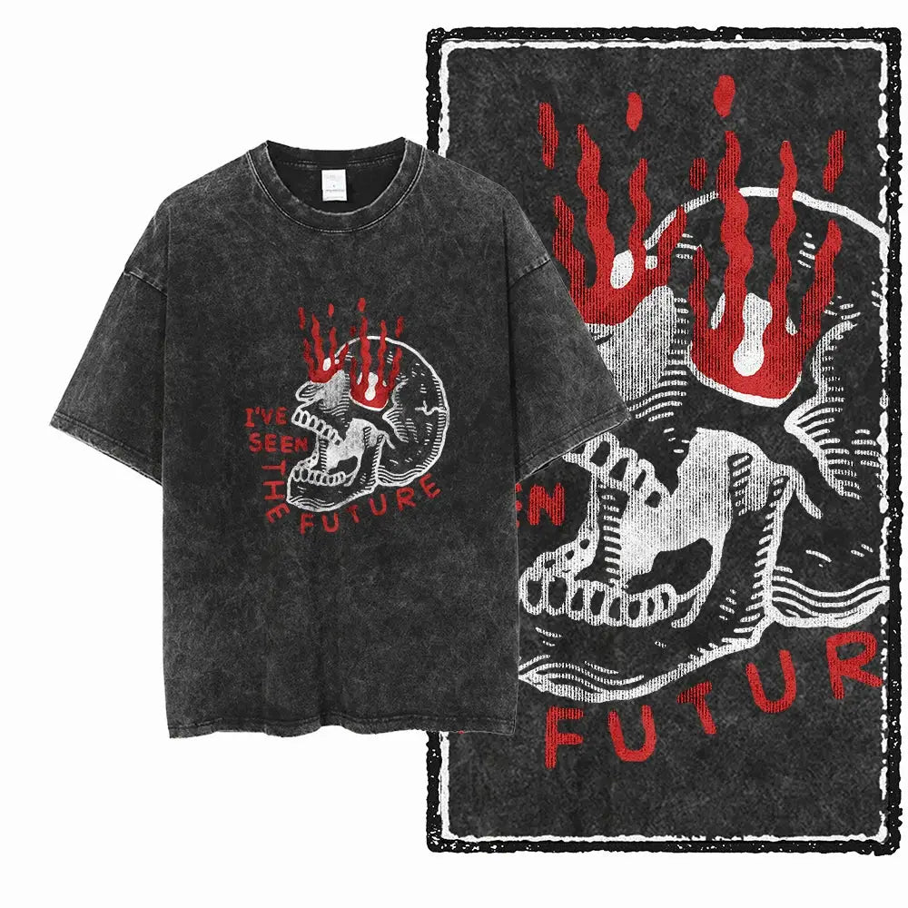 Cotton T-shirt "I've Seen the Future"