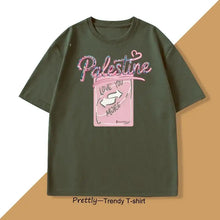T-shirt Coton Love Palestine - Enjouet