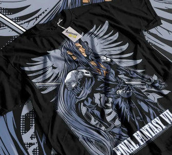 T-Shirt Coton Sephiroth Final Fantasy 7 - Enjouet
