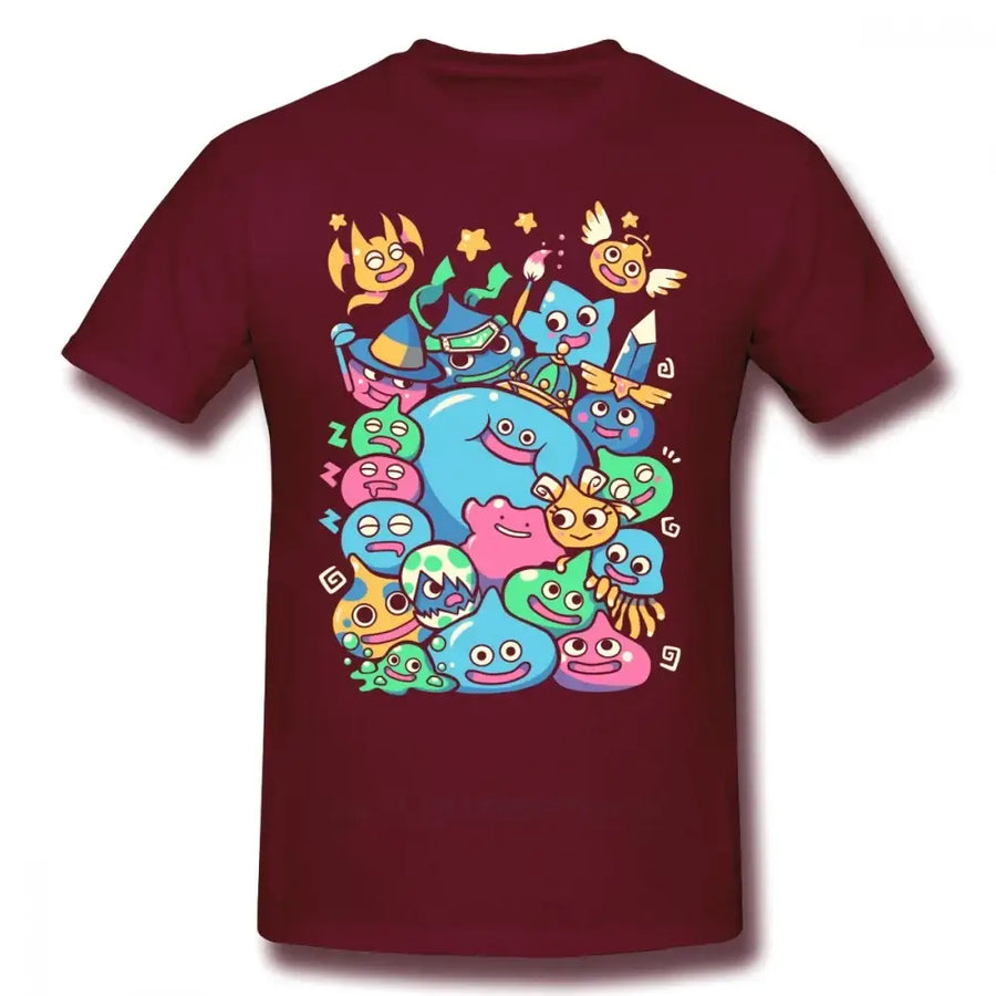 Maglietta Premium Dragon Quest - Simbolo Loto - Comfort Colors 1717 - Unisex - Videogioco NES Retro