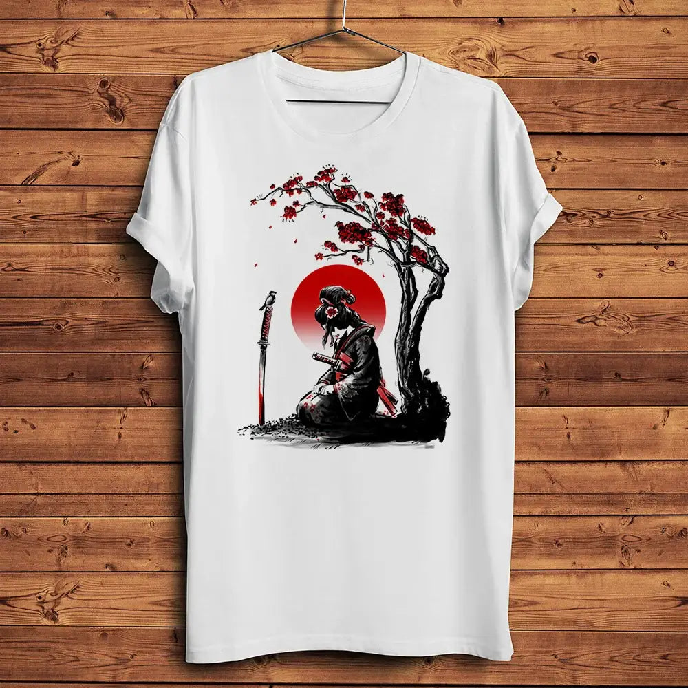 T-shirt Japan Samurai Geisha