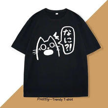 T-shirt Unisexe Anime Cat Drink - Enjouet