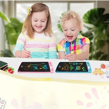 Deux tablettes de dessin lcd couleur 13 pouces avec stylet et dessins vibrants accompagnées de stickers ludiques