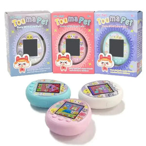 Electronic interactive virtual pet toy