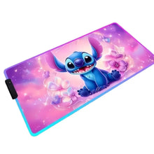 Tapis de souris LED RGB Stitch Floral - Enjouet