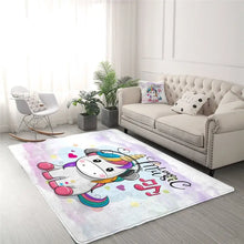 Tapis Déco d’intérieur Mignonne Licorne - Enjouet