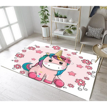 Tapis Déco d’intérieur Mignonne Licorne - Enjouet