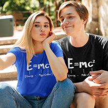 T-shirt 100% coton E=MC2 - Enjouet