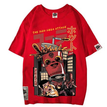 T-Shirt Coton Japanese Harajuku Hommes - Enjouet