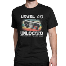T-shirt 100% Coton pour homme NES Nintendo Level 40 -