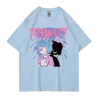 T-shirt 100% Coton Anime Personality - Enjouet