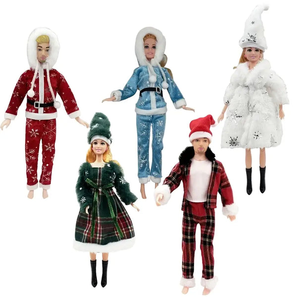 Tenues de Noël pour poupée 30 cm