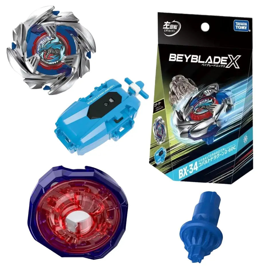 Toupie Beyblade X BX 34 Cobalt Dragoon