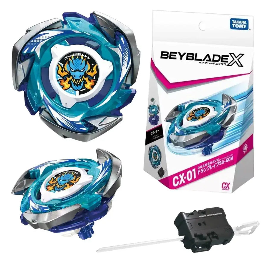 Beyblade X CX-01 Starter DranBrave Attack Spinning Top– Enjouet