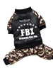 Vêtements FBI pour petits animaux de compagnie - Enjouet