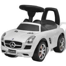 Voiture blanche pour enfants Mercedes Benz - Enjouet
